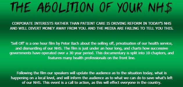 Sell Off – screening and Q and A, Tuesday 27 August 7pm